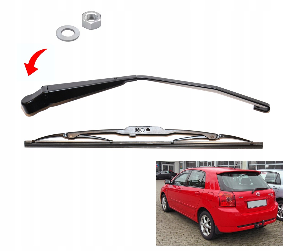 фото №1, Рычаг дворники задняя toyota corolla хэтчбек e12