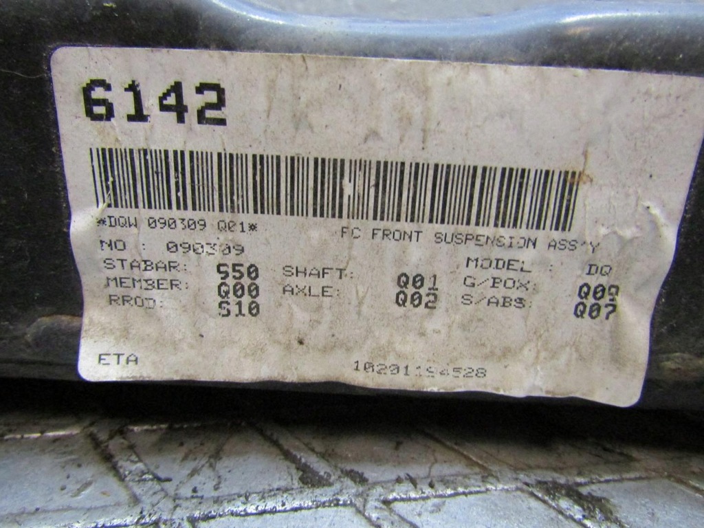 фото №7, Niro i lift e-niro ev 21r подрамник подрамник подрамник подрамник перед электрик