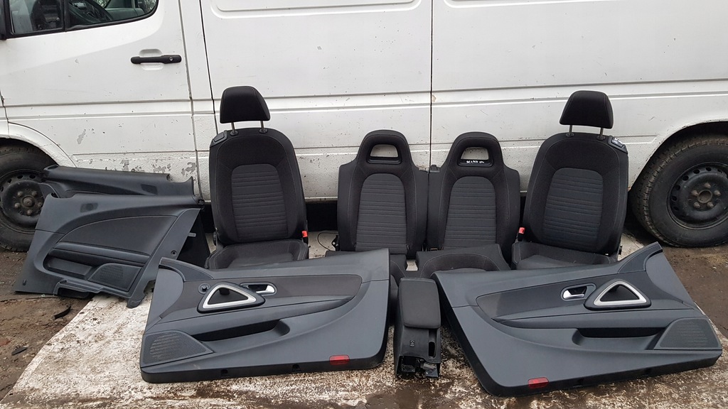 фото №13, Сидіння водій пасажир оббивка vw scirocco