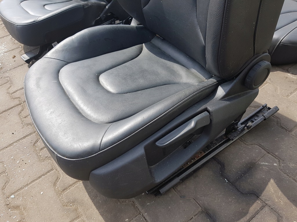 фото №6, Audi a4 b8 lift 11-15r kombi сиденья кожаный заднее сиденье