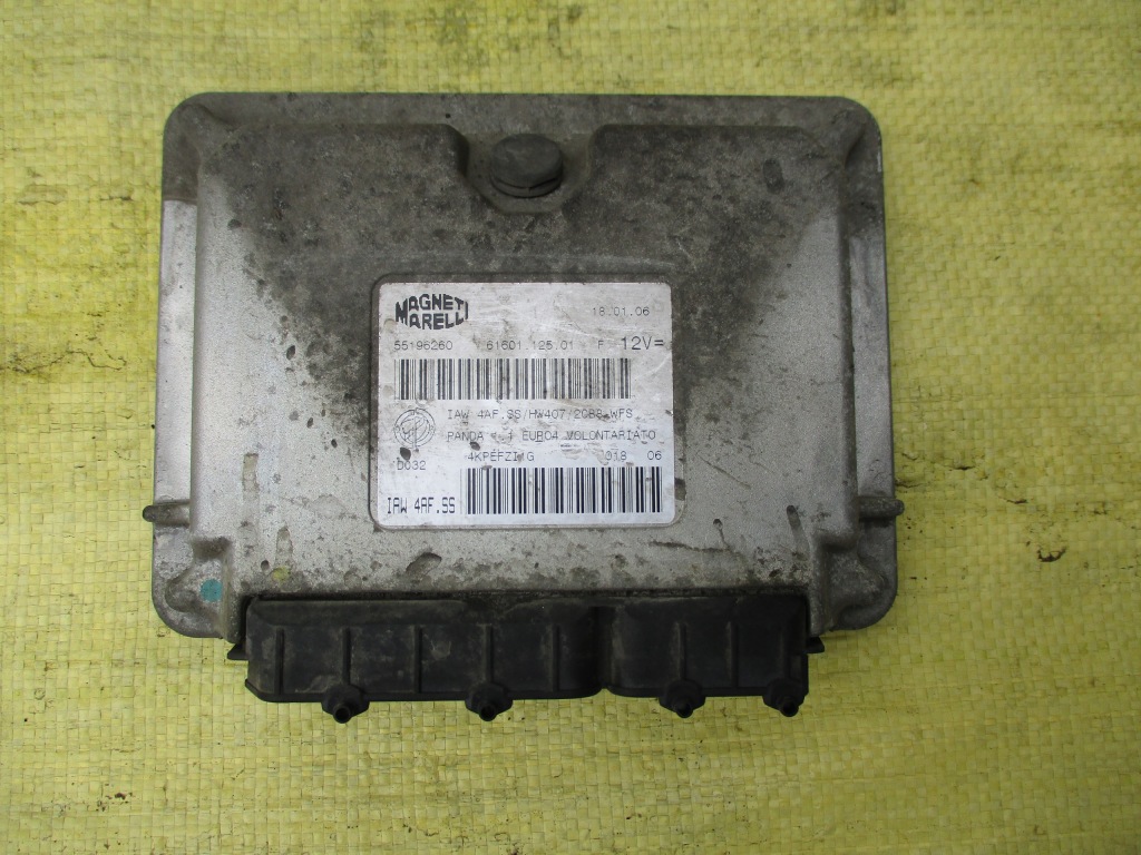фото №1, Fiat panda блок керування двигуна iaw 4af.ss