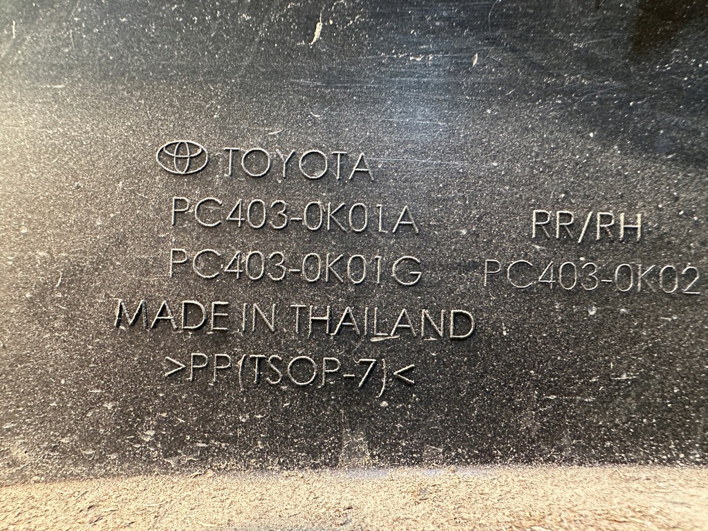 фото №15, Toyota hilux 2020- молдинг na крила правий задня задня права pc403-0k01a