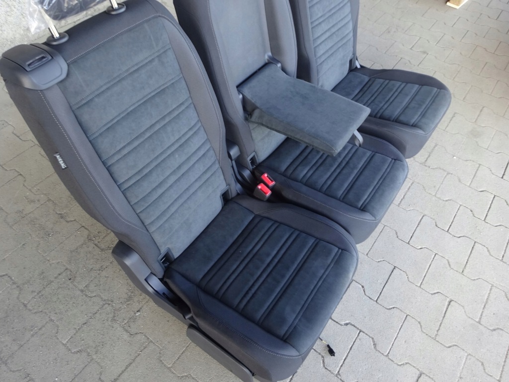 фото №7, Vw touran 5ta сидіння drugi ряд alcantara