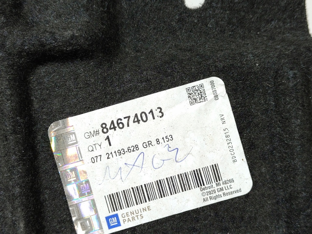 фото №5, Шумоизоляция подкрылок chevrolet camaro gm 84674013