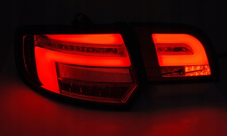 фото №11, Лампы задние kpl full led bar neon тюнинг blac audi a3 8p sportback 5d 04-08