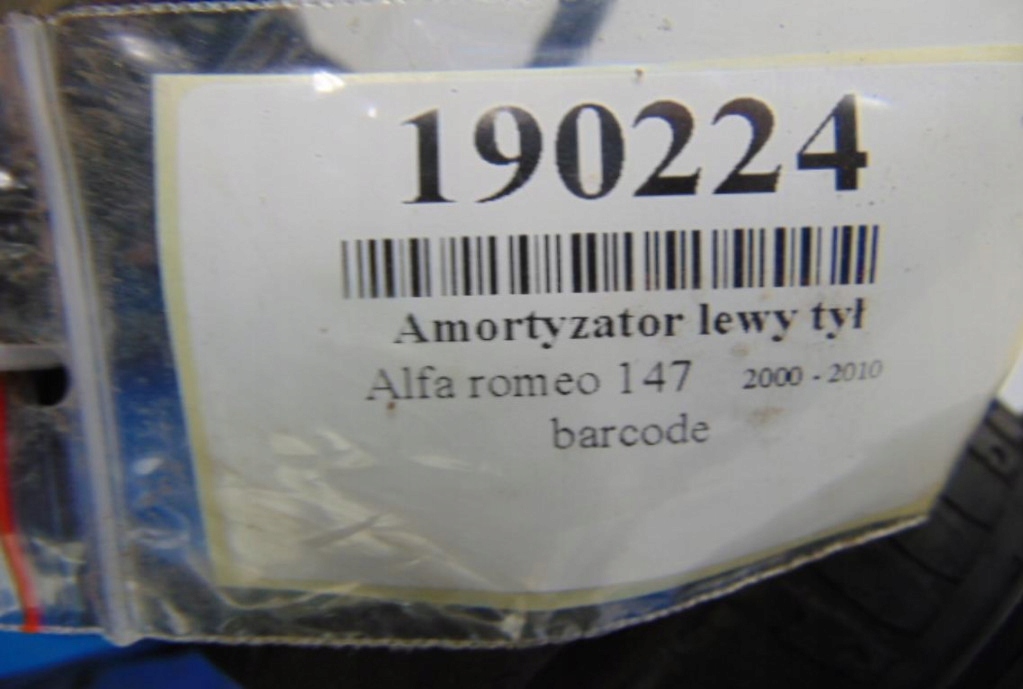 Alfa romeo 147 1.6b амортизатор левый задний Оригинал