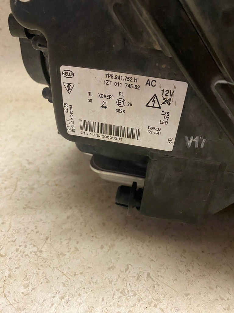 фото №10, Porsche cayenne 7p5 lift gts 2017 комплект лампи передні / комплект