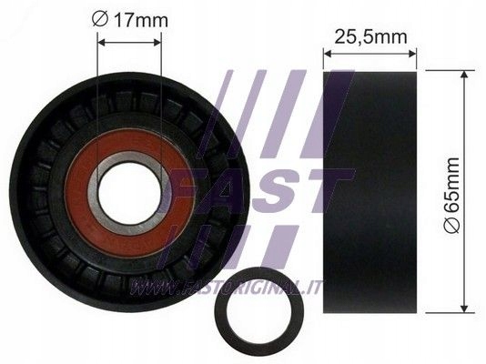 Натяжитель ремень micro-v fiat ducato 2006- ролик 2.2 d Оригинал