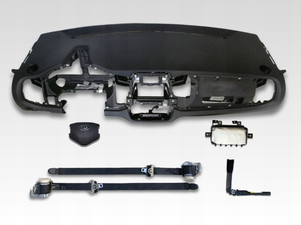 фото №1, Kia sportage iii 3 приборная панель подушка безопасности ремни комплект