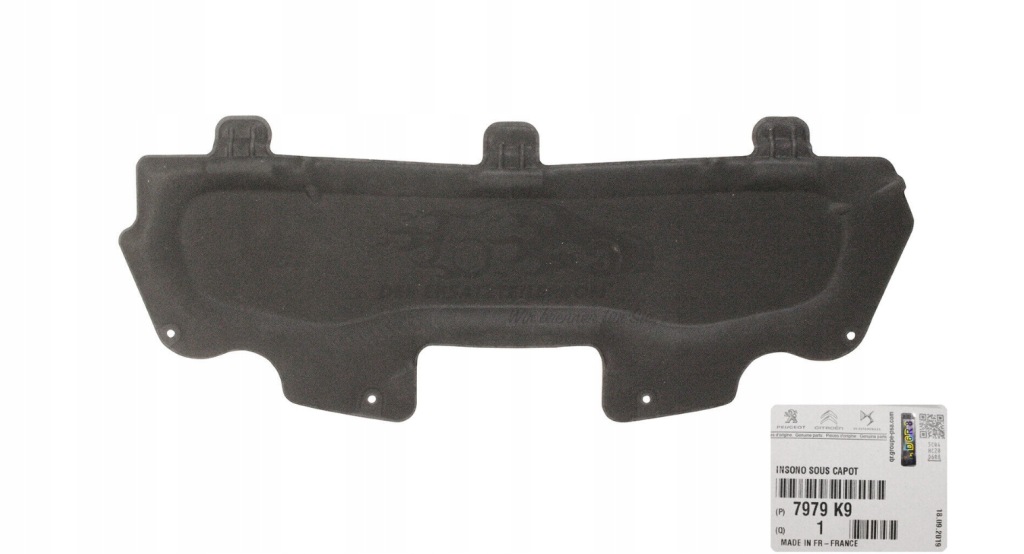 фото №1, Шумоізоляція капот кришки citroen c3 ii ds3 оригінал 7979k9