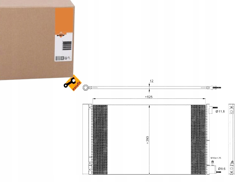 фото №1, Nrf 35912 конденсатор, кондиционер