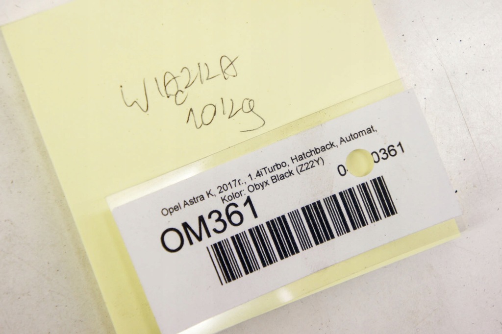 фото №8, Om361 opel astra k джгут салону кабіни 39016531