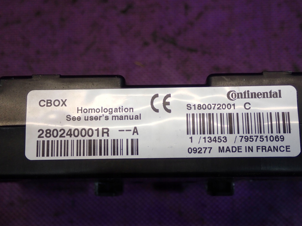 фото №5, Renault scenic iii 09-12 модуль c-box 280240001r