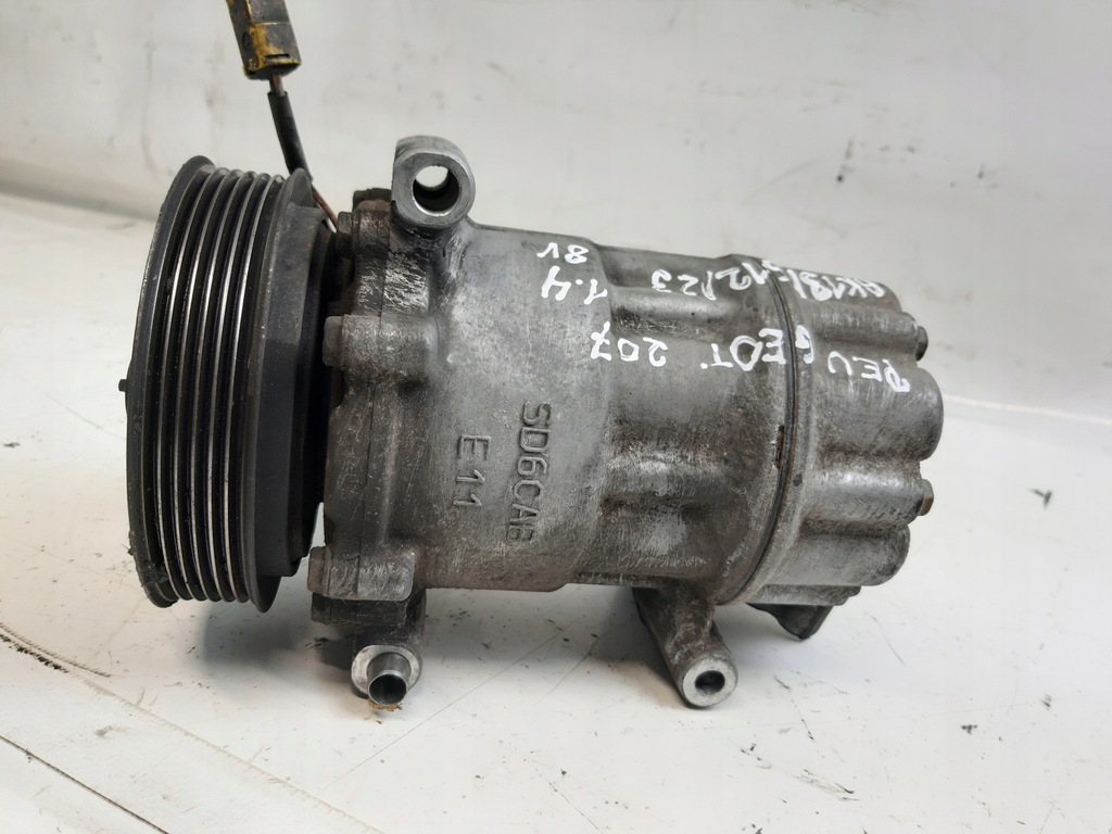 фото №5, Компресор кондиціонера sanden peugeot 207 1.4b 9651910980