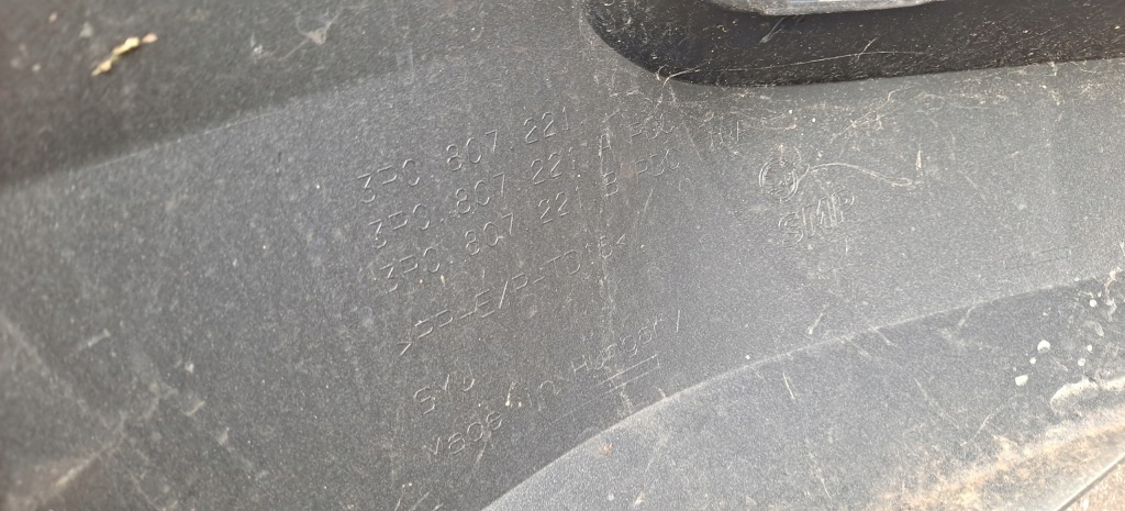 фото №12, Skoda superb iv 3p0 24- бампер перед передний 3p0807221