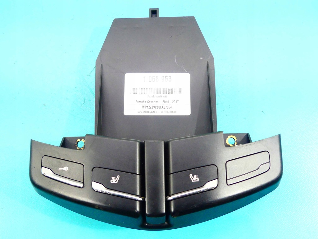 фото №1, Переключатель подогрев сидений замка cayenne ii 7p5