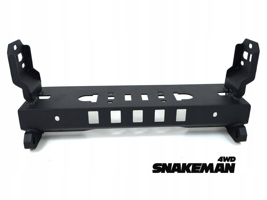 фото №9, Suzuki jimny 2018+ стальной przeni бампер с плита монтажная лебёдка