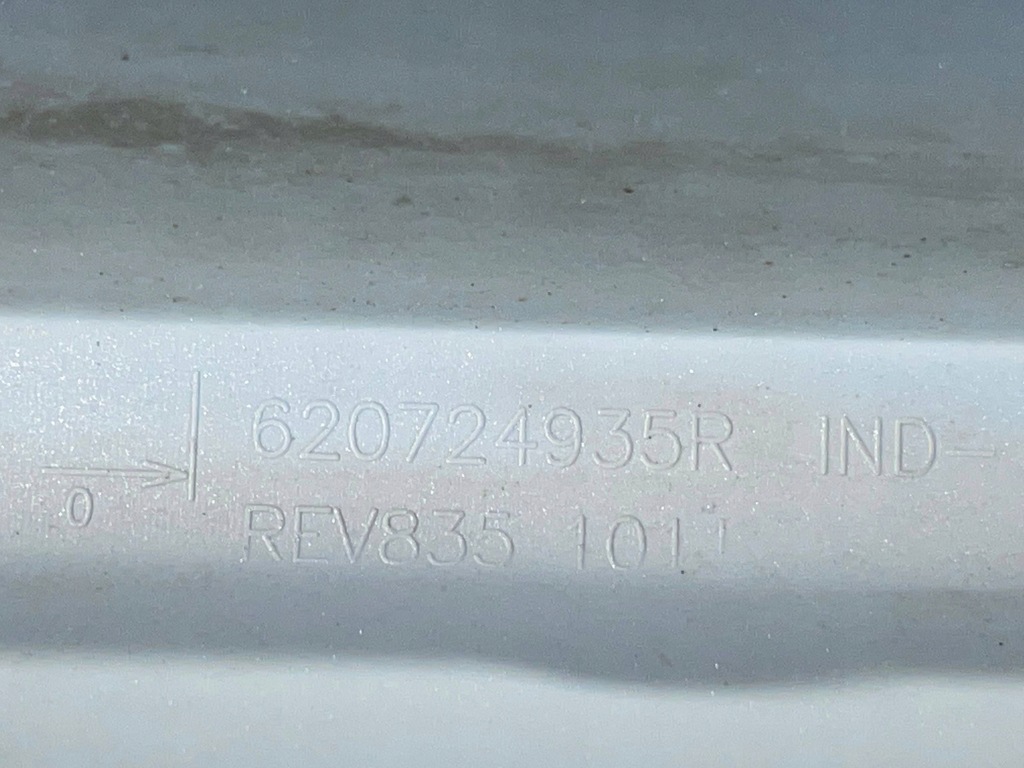 фото №9, Dacia dokker lodgy stepway 14-22 спойлер молдинг накладка бампера перед