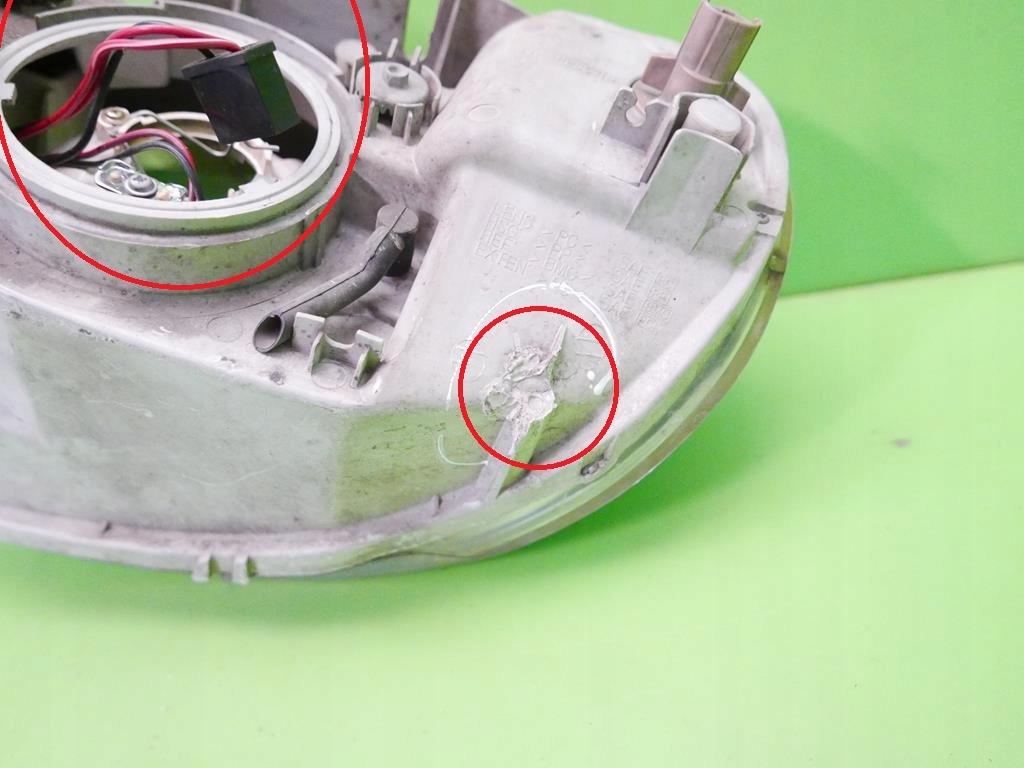 фото №10, Фара лампа правая перед kia rio i dc 00-03