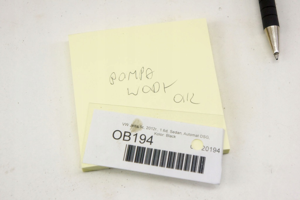 фото №5, Ob194 vw jetta vi 5c 1.6d насос wody