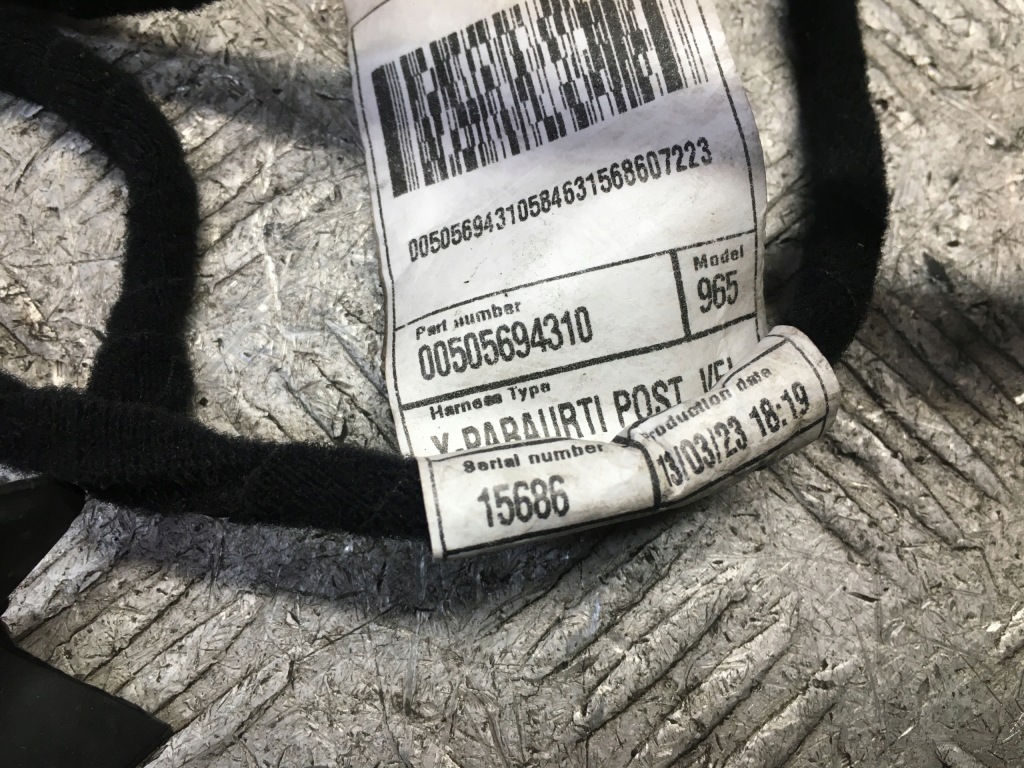 фото №3, Alfa romeo tonale джгут pdc задня 00505694310