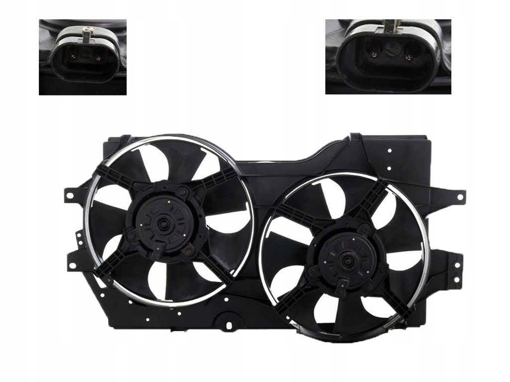 фото №1, Вентилятор радіатор. dodge caravan 96-00