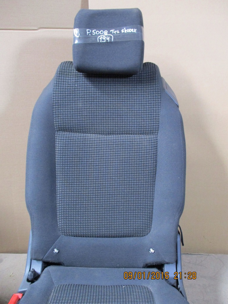 фото №5, Сиденье средний задняя peugeot 5008
