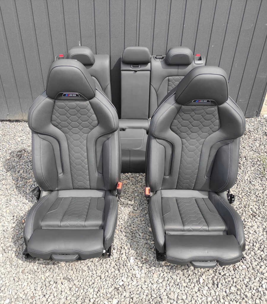 фото №1, Сиденья заднее сиденье обшивки bmw m8 f93 g16 coupe вентилируемые подогрев надувной lędź