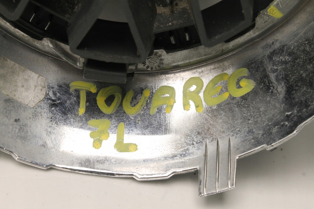 фото №11, Vw touareg i lift решётка радиатора решётка радиатора хром значок 7l6853668 #