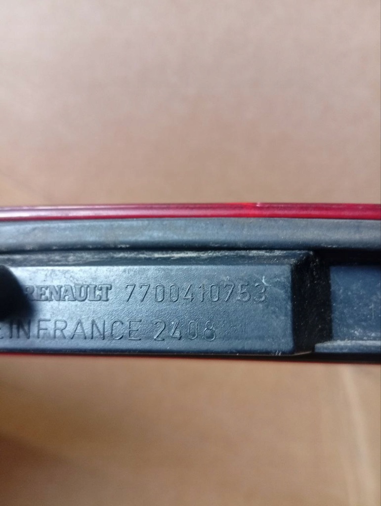 фото №2, Світло стоп-сигнал renault clio ii 7700410753