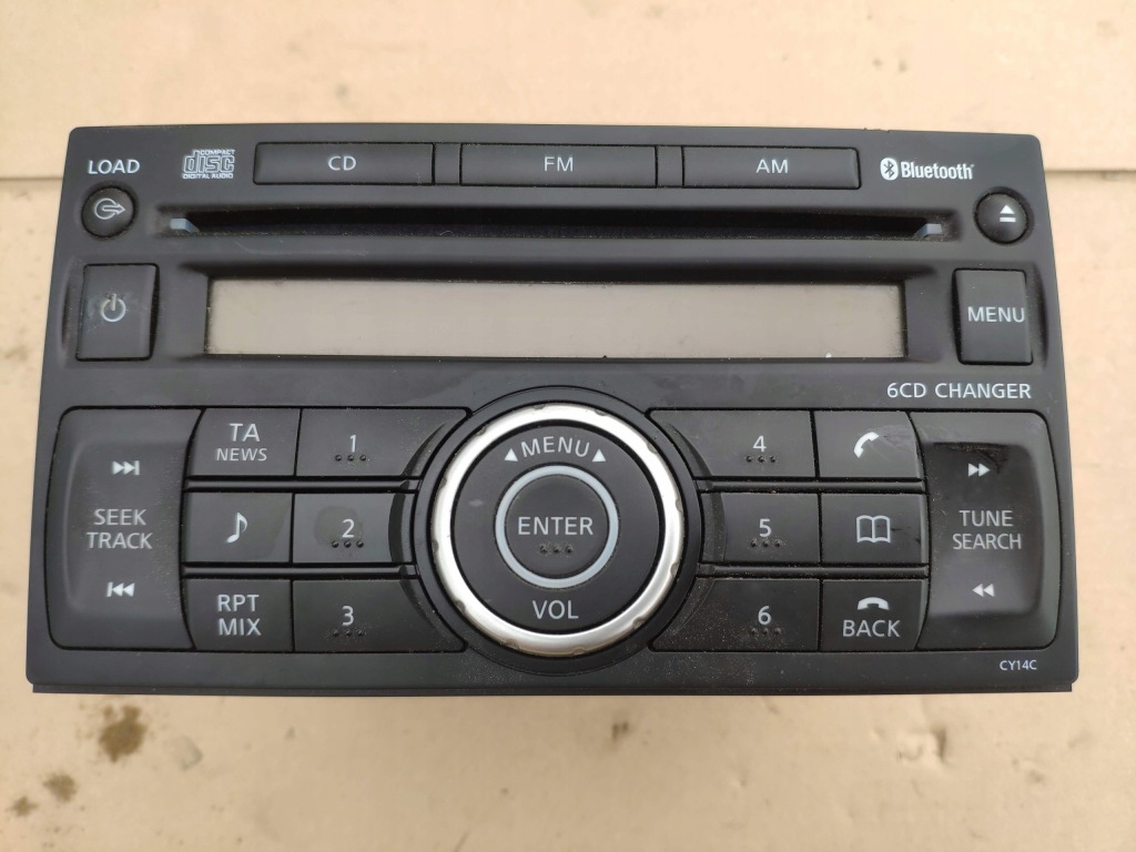 фото №1, Радио nissan qashqai i 28185jd400 bt j10