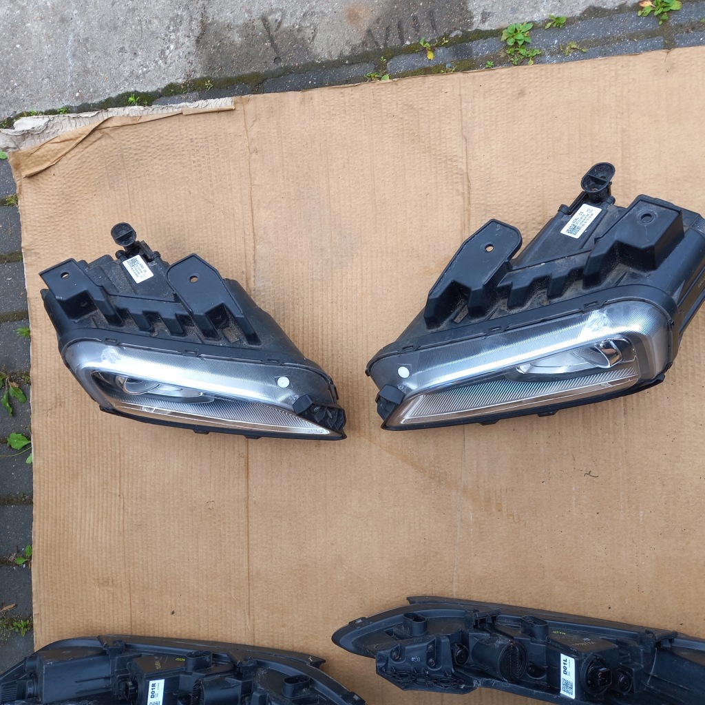 фото №4, Hyundai kona drl led верхний + нижние full led комплект лампа фара l+r