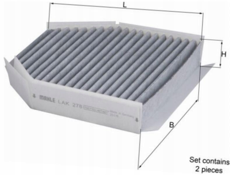 фото №2, Фильтр салонный mercedes sl r230 01-12 slr r199 04- klasa g w463 04-11