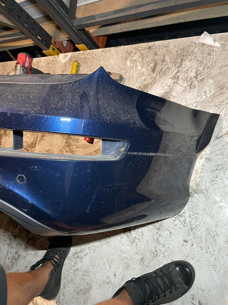 фото №15, Audi q7 4l бампер задняя sline granatowy