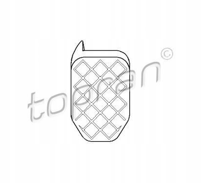 фото №1, Hans pries накладка резиновый педали сцепления audi a4