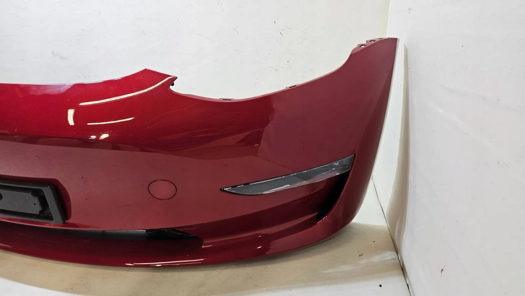 Бампер перед передній решітка протитуманна фара плита tesla model 3 lift kompletny Недорого