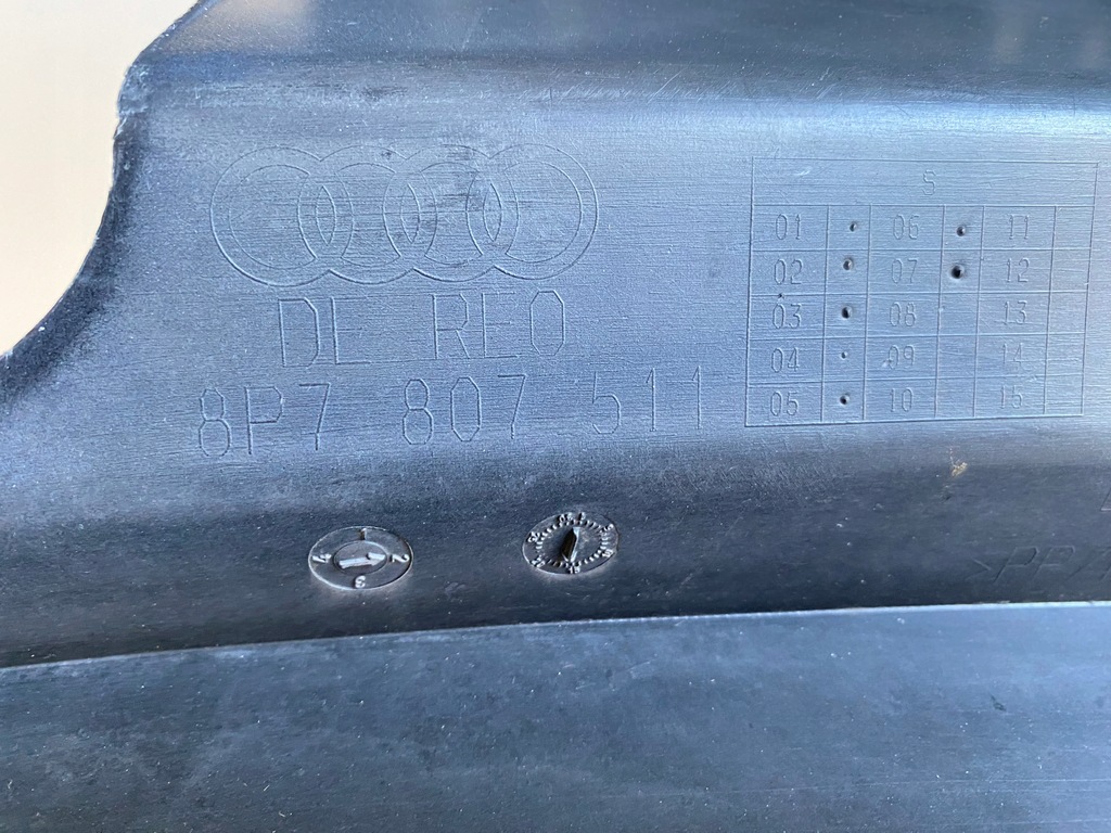 фото №13, Бампер задня задній audi a3 cabrio 8p 8p7 lift 2008-13