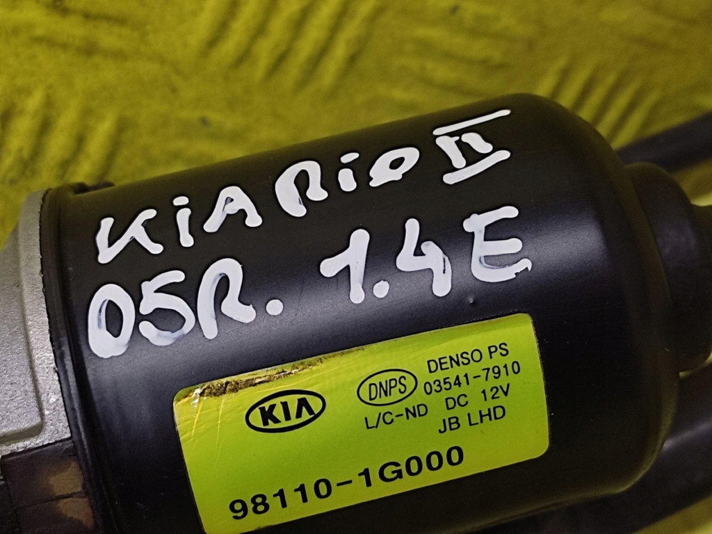 фото №9, Kia rio ii механизм дворник перед 981101g000