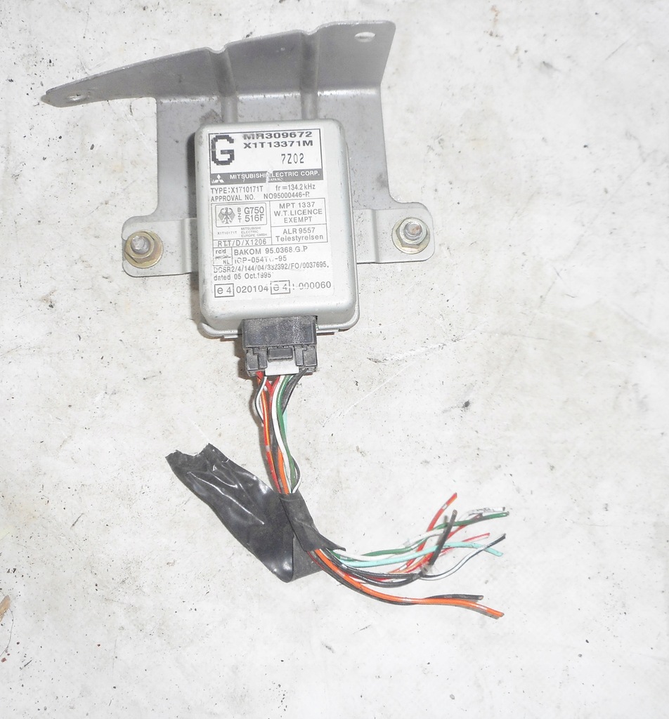 фото №1, Mitsubishi colt модуль імобілайзер mr309672