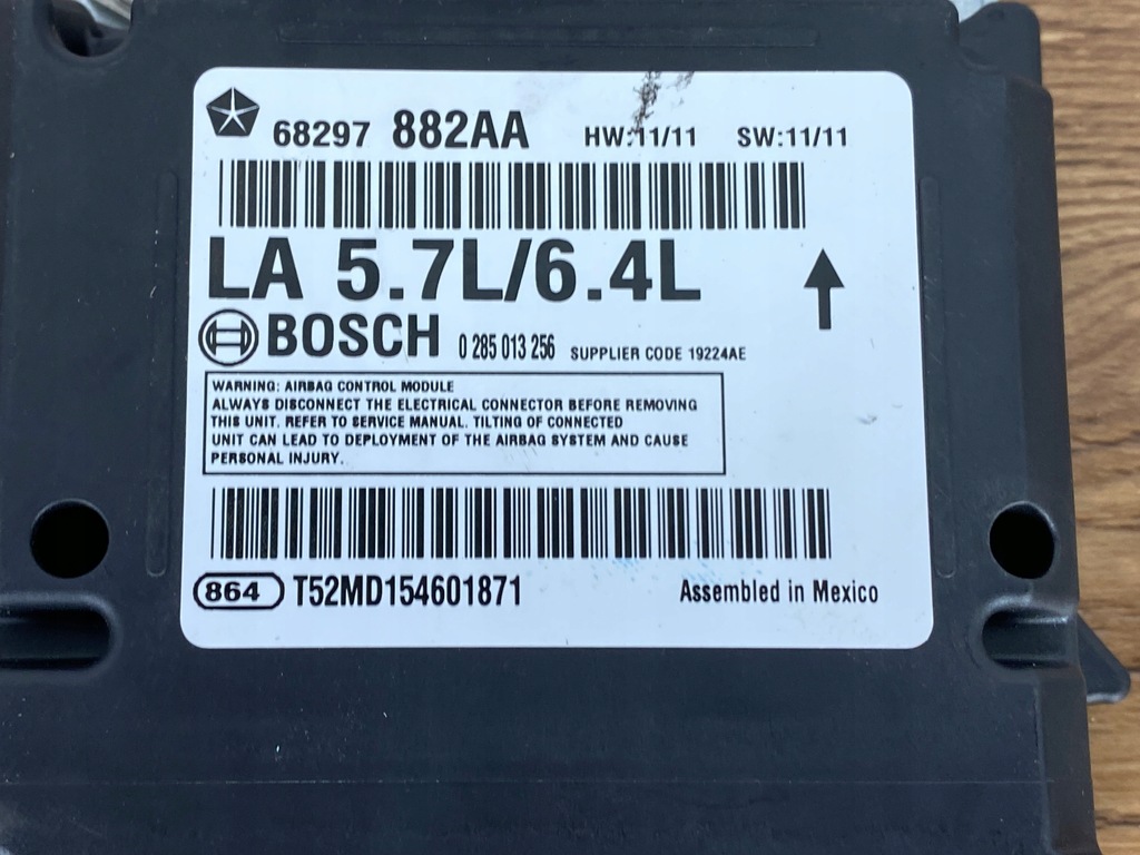 фото №5, Модуль подушок подушка безпеки dodge challenger 2015+ usa