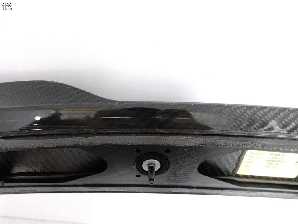 фото №13, Alfa romeo giulia 2.9 quadrifoglio qv 16- карбон спойлер спойлер крышки задняя