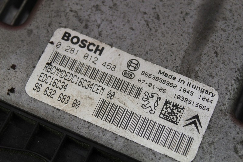 фото №7, Блок керування двигуна citroen xsara picasso i 1.6 hdi