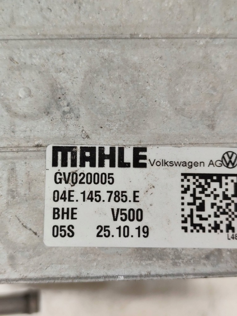 Vw golf vii passat b8 1.5 tsi радиатор воздуха интеркулер водяной оригинал Недорого