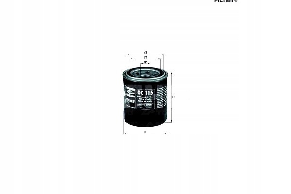 фото №1, Фильтр масла knecht +gratisy