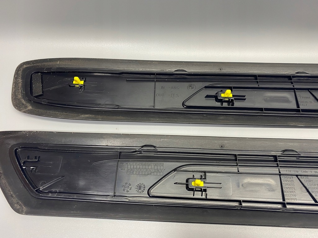 фото №8, Bmw 4 f32 coupe накладки пороговые luxury внутреннее