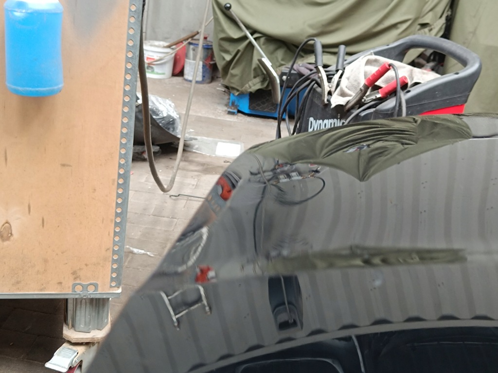 фото №10, Hyundai santa fe iv - капот кришка перед czarna