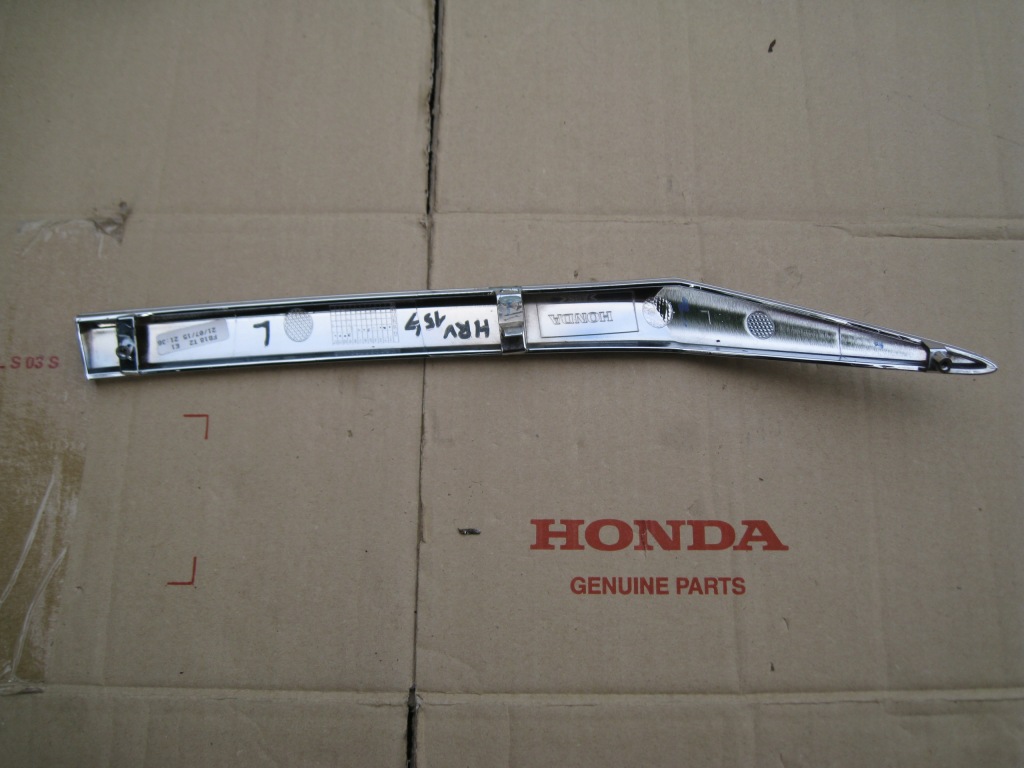 фото №2, Молдинг левая хром na решётка радиатора honda hrv 2015-2017r przed lift