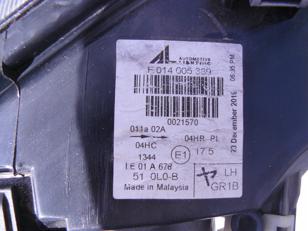 фото №12, Mazda 6 gg gy 05-08r lift лампа передня ліва оригінал