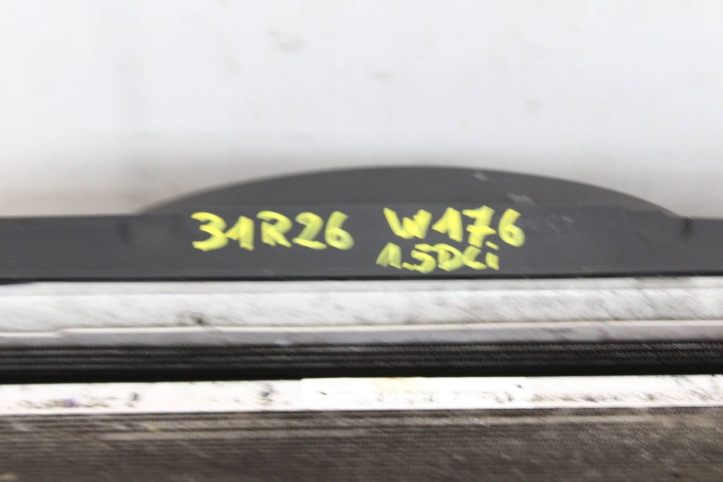 фото №7, Mercedes a klasa w176 2012r- 1.5 dci радиатор вентилятор комплект