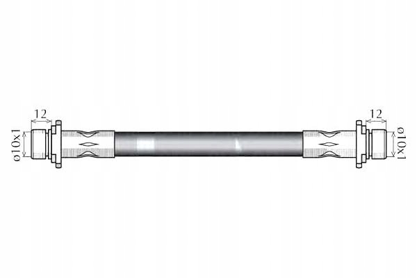 фото №6, Nk 854540 шланг гальмівний гнучкий